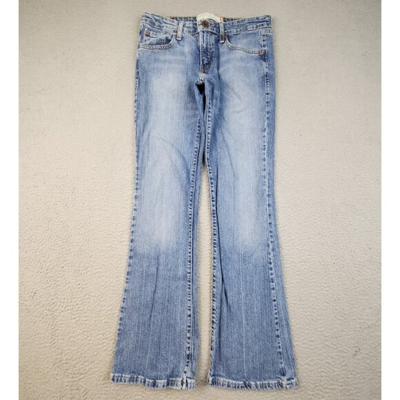 Levi's Denim - Levis 518 Superlow Bootcut Jeans Womens /JRs 9L Flare Stretch Denim Pants